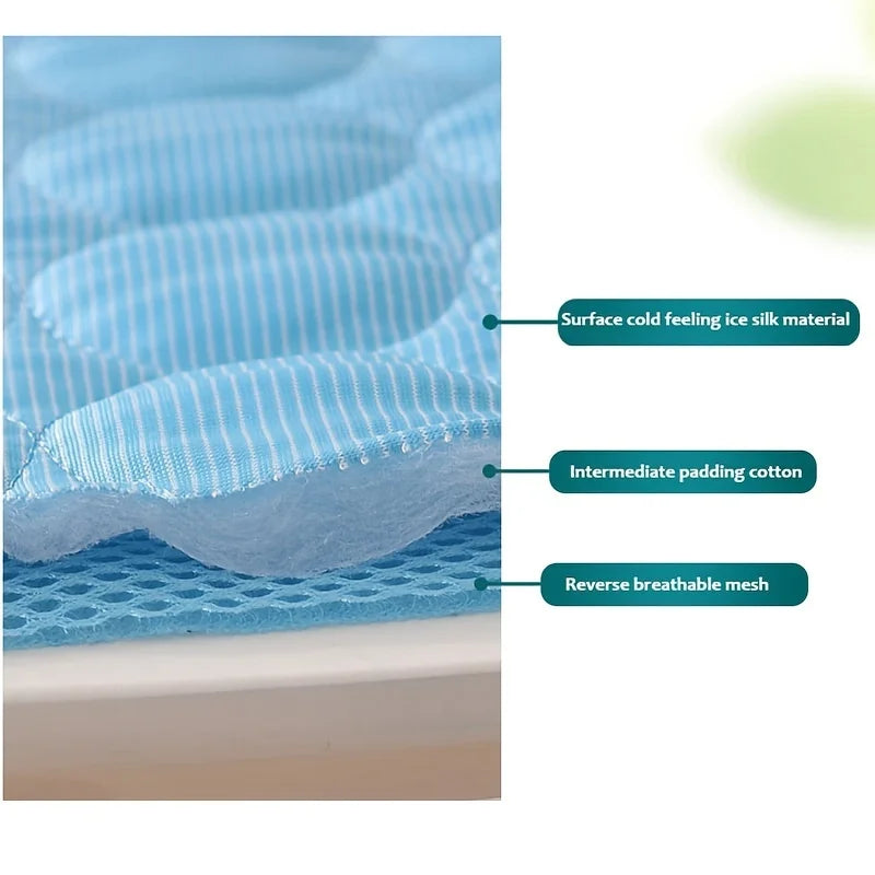 Cool Down cooling mat folded for travel