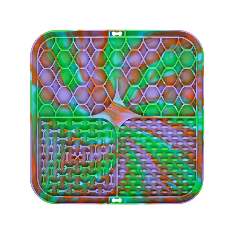 Lick & Calm — Silicone Slow Feeder Lick Mat