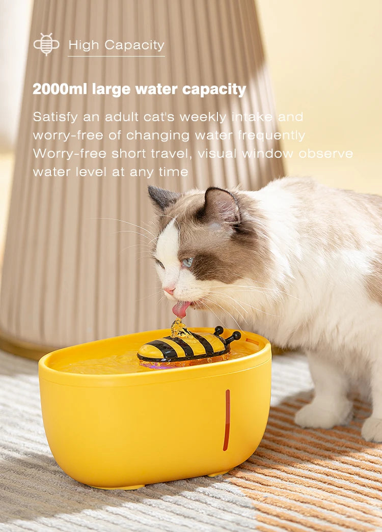 Purr & Flow — Automatic Cat Water Fountain