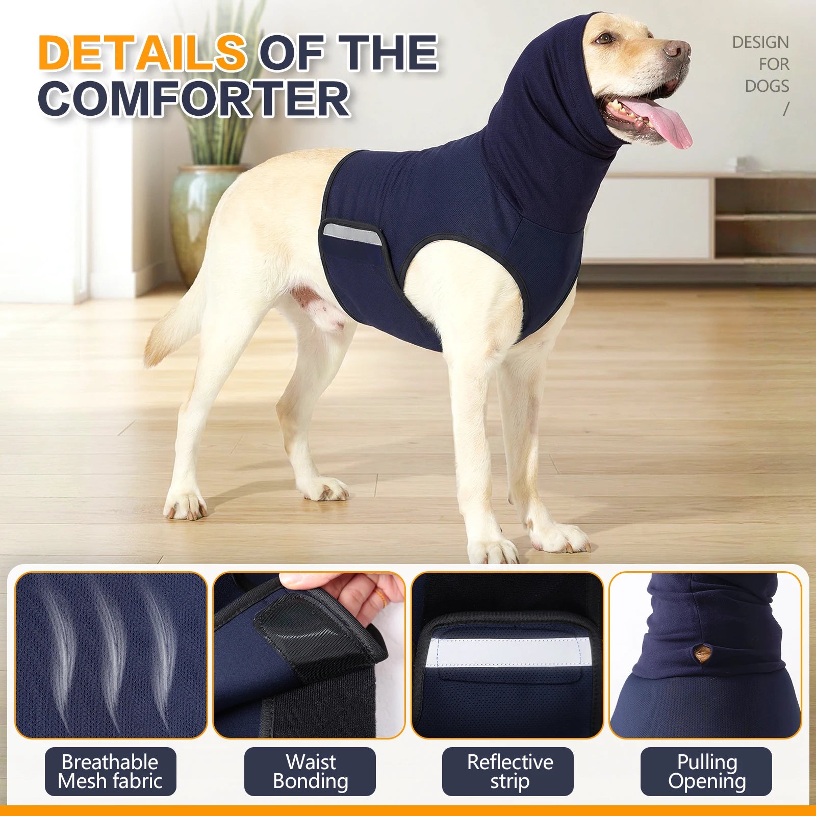 Ease anxiety wrap size chart