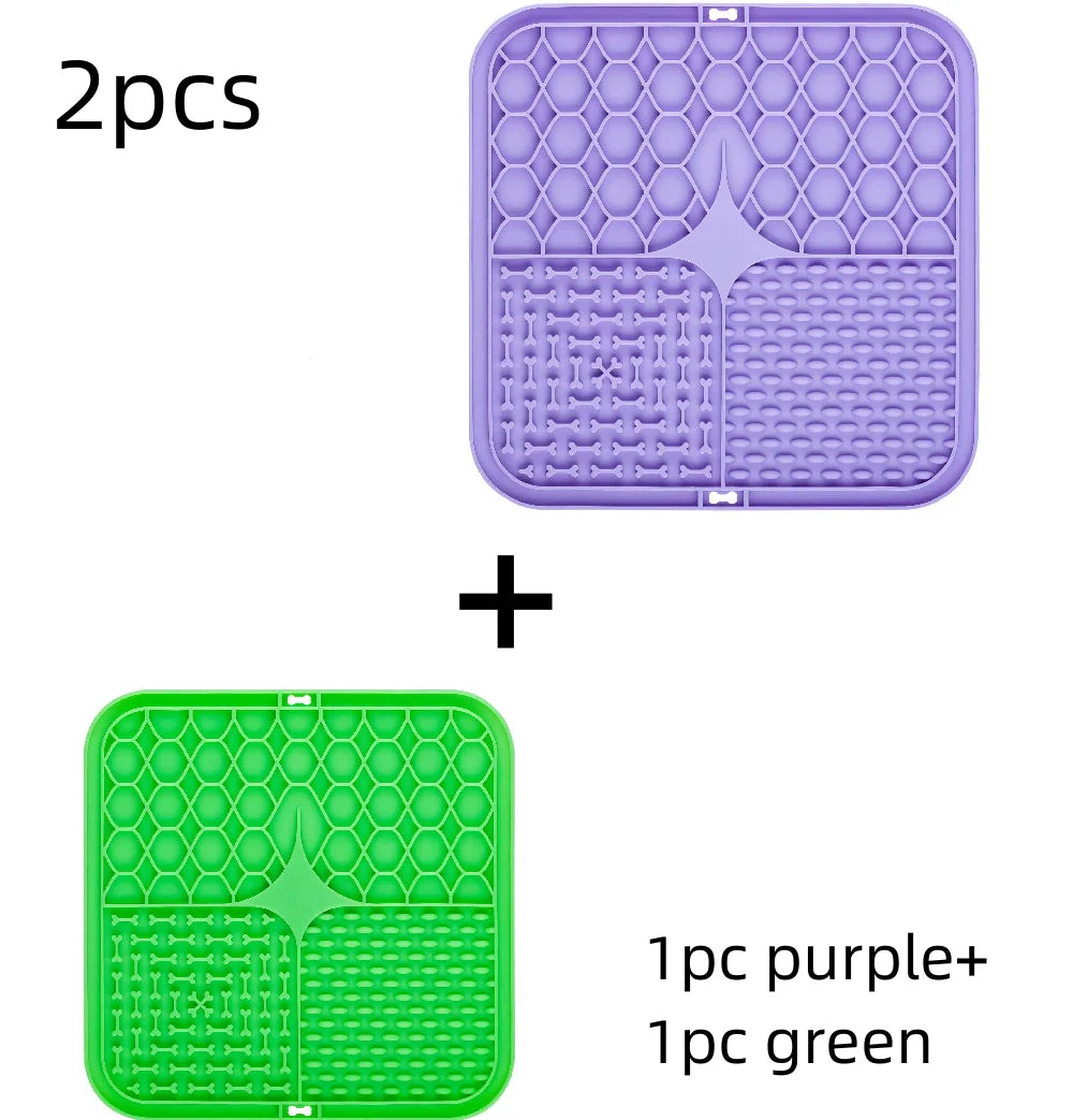 Lick & Calm — Silicone Slow Feeder Lick Mat