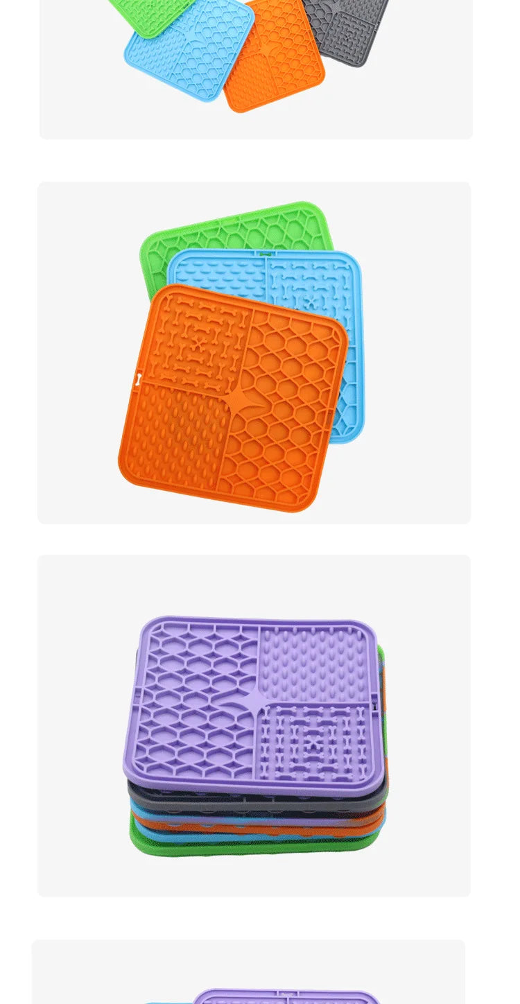 Lick & Calm — Silicone Slow Feeder Lick Mat