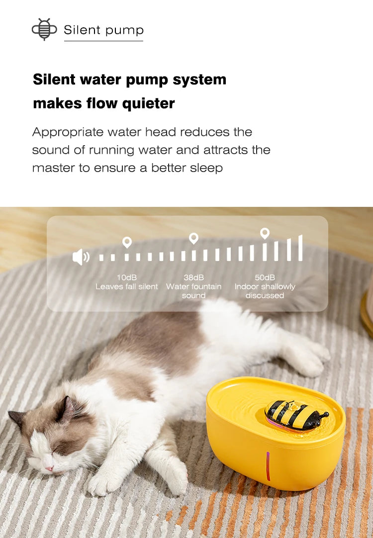 Purr & Flow — Automatic Cat Water Fountain