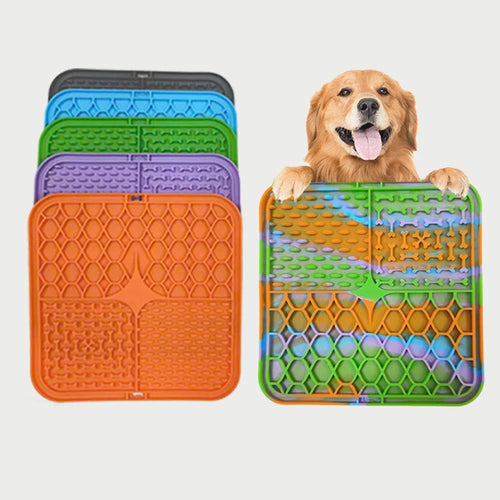 Lick & Calm lick mat suction base close-up