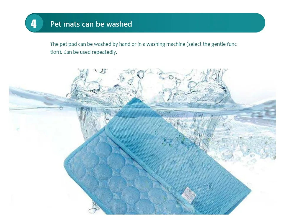 Cool Down — Self-Cooling Gel Pet Mat