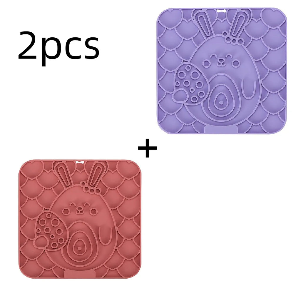 Lick & Calm — Silicone Slow Feeder Lick Mat