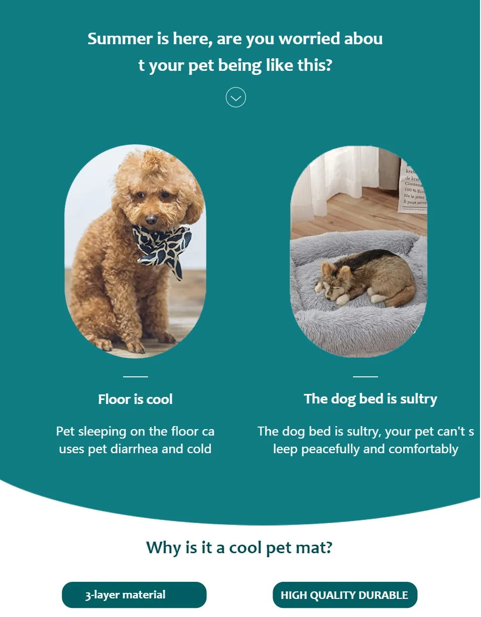 Cool Down — Self-Cooling Gel Pet Mat
