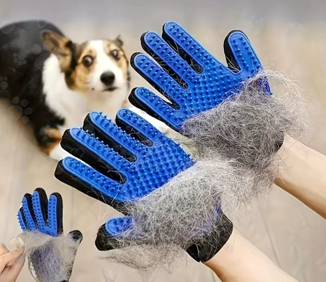Smooth Coat — 2-in-1 Deshedding Grooming Glove